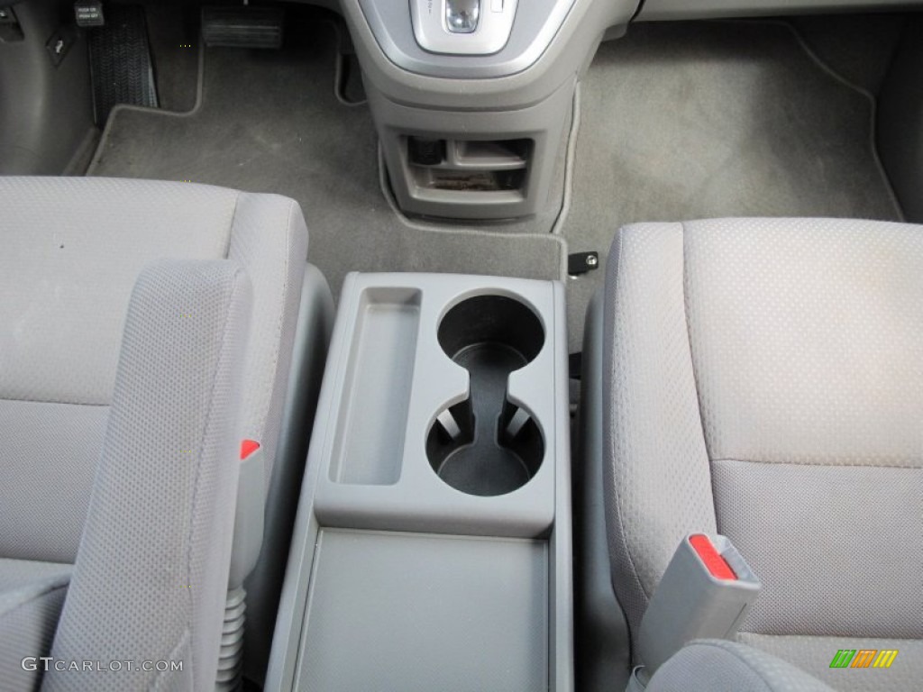 2008 CR-V LX - Taffeta White / Gray photo #19