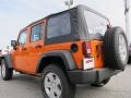 2012 Crush Orange Jeep Wrangler Unlimited Sport 4x4  photo #5