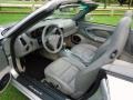 Graphite Grey 2002 Porsche 911 Carrera 4 Cabriolet Interior Color