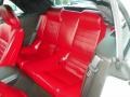 Red/Dark Charcoal Rear Seat Photo for 2006 Ford Mustang #61189713