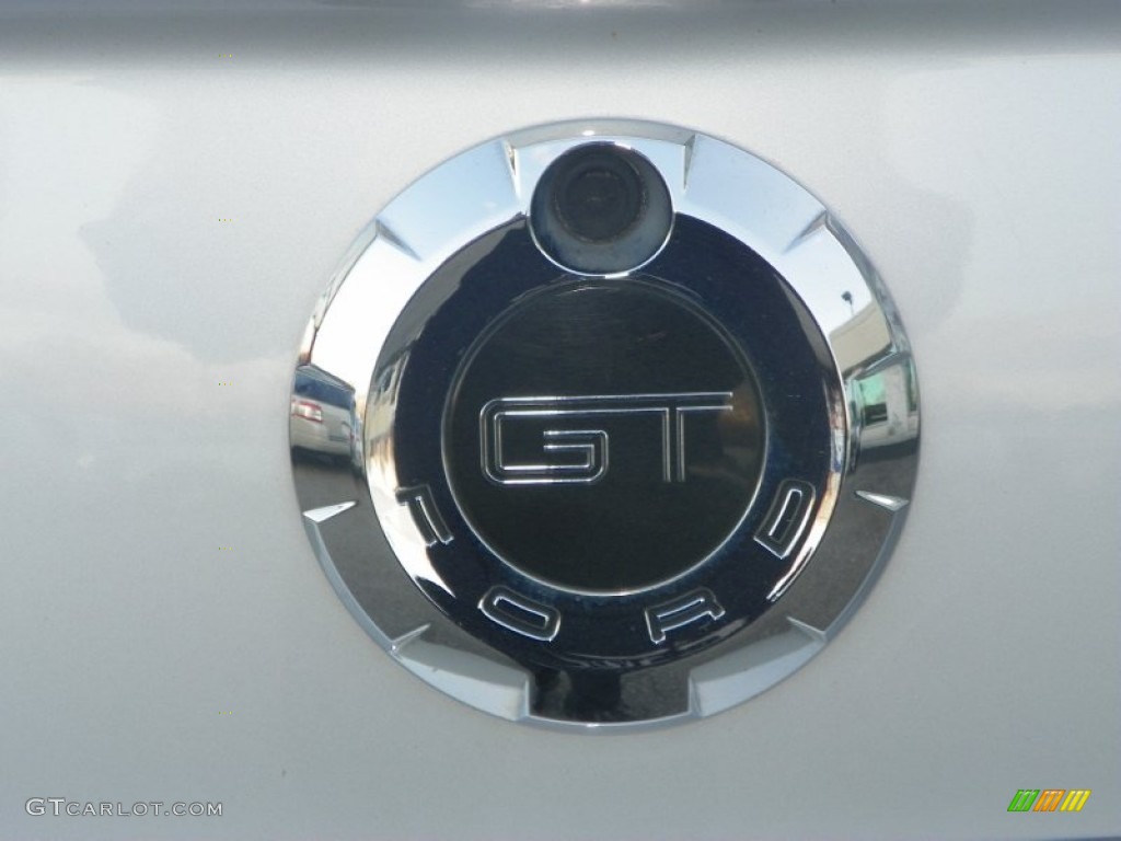 2006 Mustang GT Premium Convertible - Satin Silver Metallic / Red/Dark Charcoal photo #10