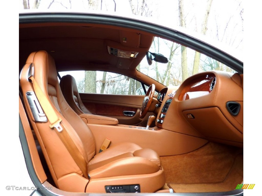 2007 Continental GT  - Glacier White / Saddle photo #24