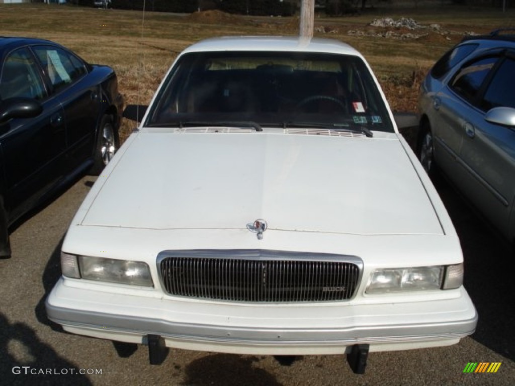 1994 Century Special Sedan - Bright White / Red photo #2