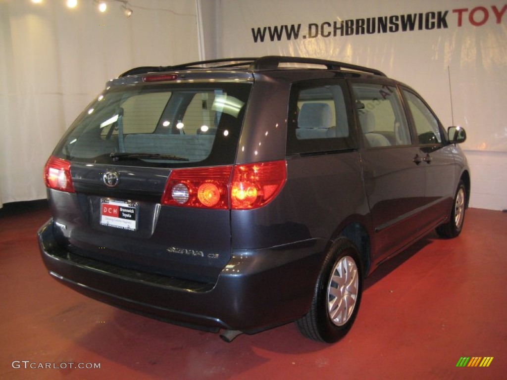 2008 Sienna CE - Slate Metallic / Stone photo #5