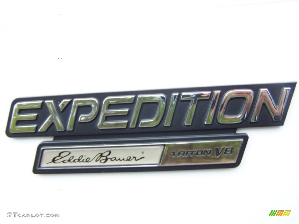 2001 Expedition Eddie Bauer - Oxford White / Medium Parchment photo #40