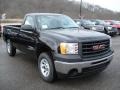 2012 Onyx Black GMC Sierra 1500 Regular Cab 4x4  photo #4
