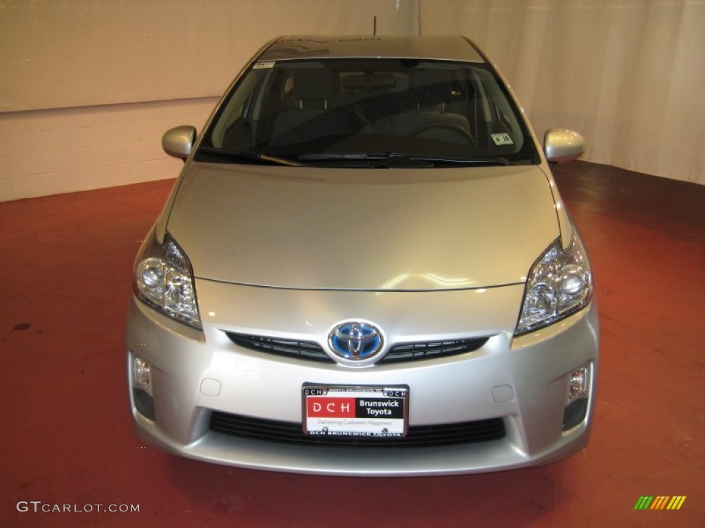 2010 Prius Hybrid II - Classic Silver Metallic / Dark Gray photo #2
