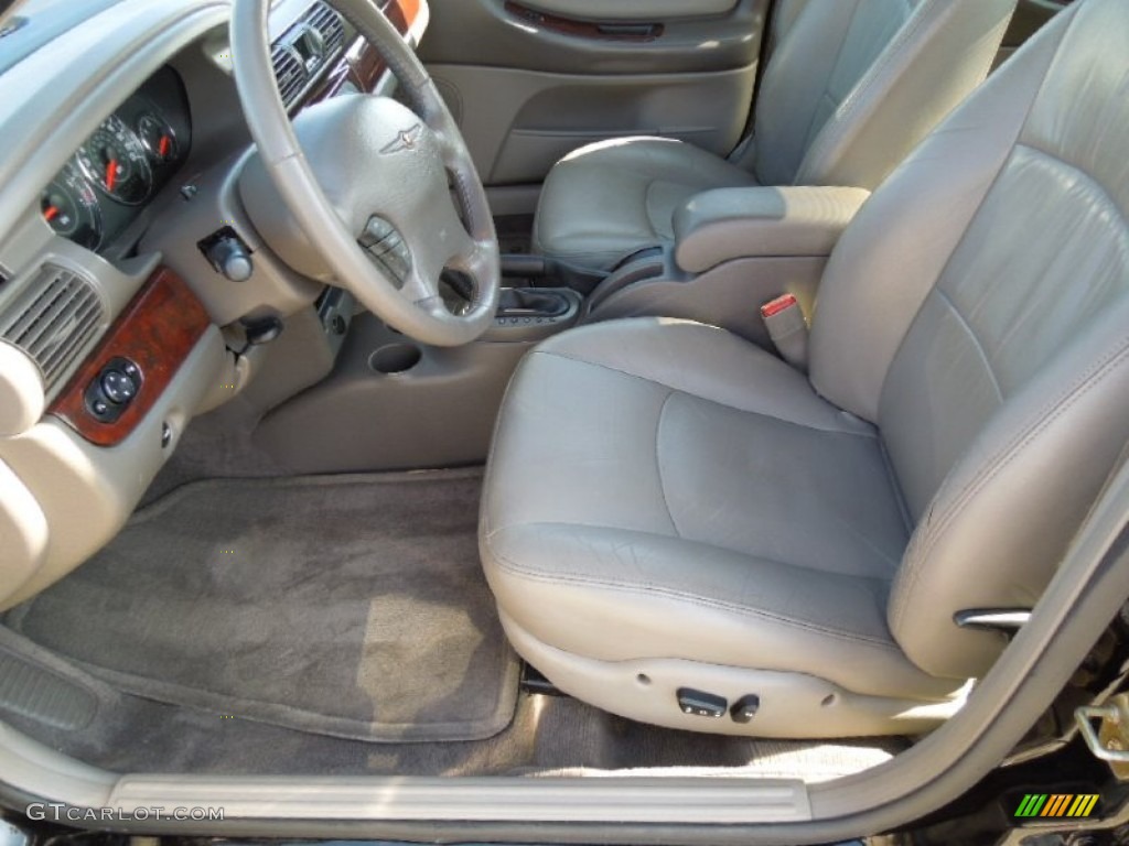 2001 Sebring LXi Sedan - Black / Dark Slate Gray photo #7