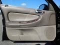 Dark Slate Gray 2001 Chrysler Sebring LXi Sedan Door Panel