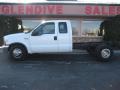1999 Oxford White Ford F350 Super Duty XL SuperCab Chassis  photo #2