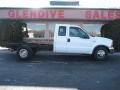 1999 Oxford White Ford F350 Super Duty XL SuperCab Chassis  photo #3