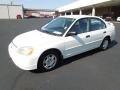 Taffeta White 2001 Honda Civic LX Sedan