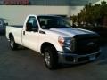 Oxford White 2011 Ford F250 Super Duty XLT Regular Cab