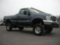 Medium Wedgewood Blue Metallic - F350 Super Duty XLT Regular Cab 4x4 Photo No. 14