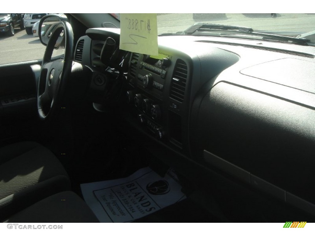2007 Silverado 1500 LT Extended Cab 4x4 - Black / Ebony Black photo #15