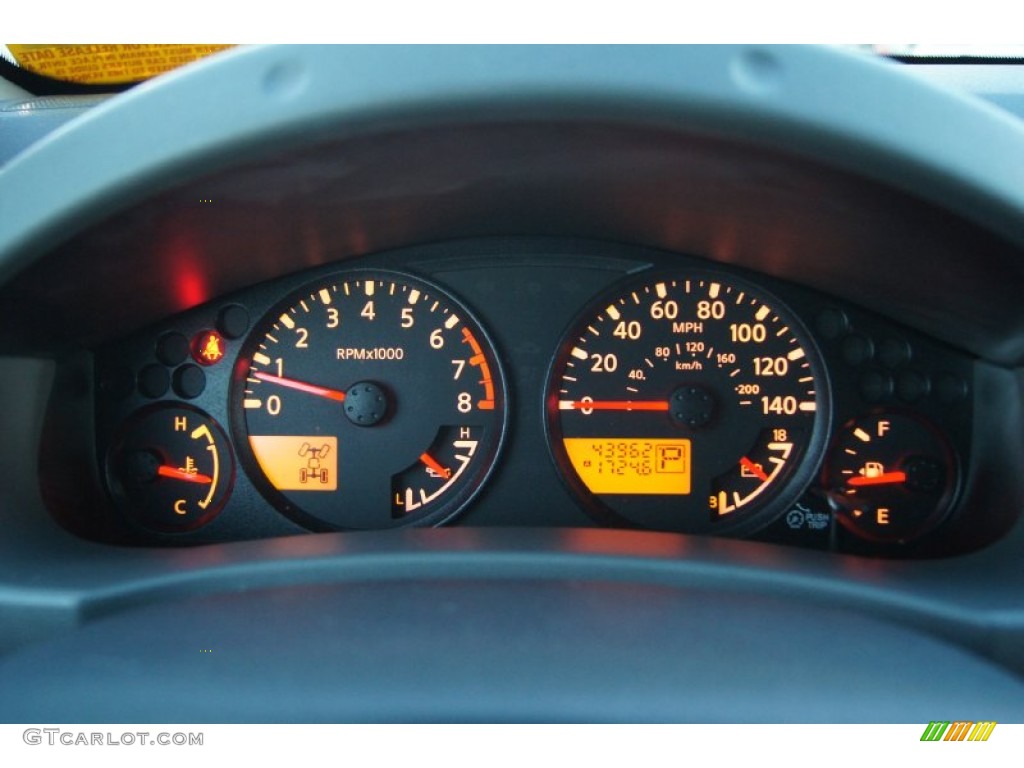 2008 Nissan Xterra X 4x4 Gauges Photos