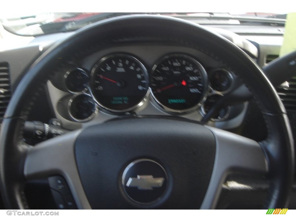 2007 Silverado 1500 LT Extended Cab 4x4 - Black / Ebony Black photo #34