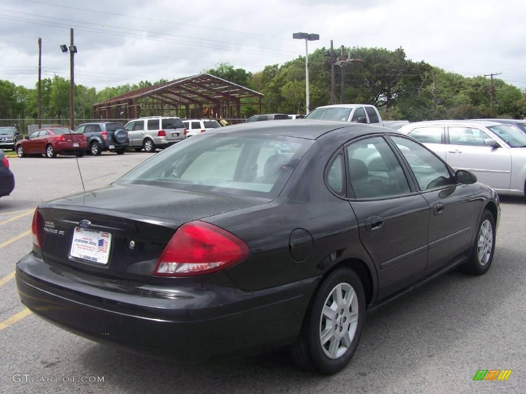 2006 Taurus SE - Black / Medium/Dark Flint Grey photo #3