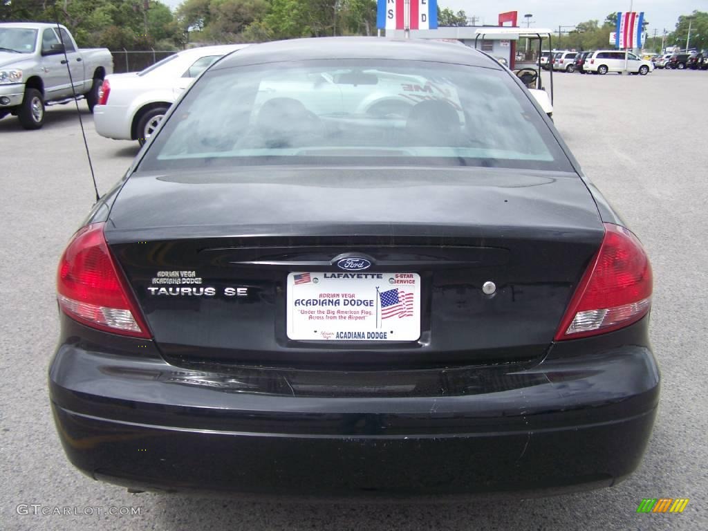 2006 Taurus SE - Black / Medium/Dark Flint Grey photo #4