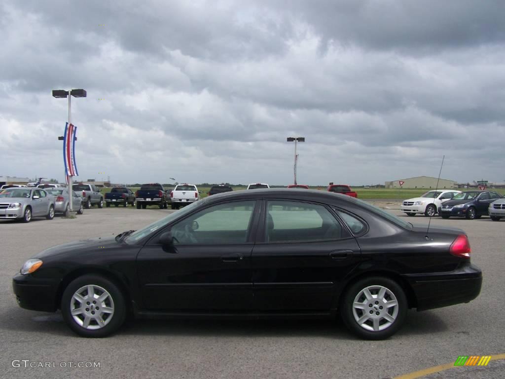 2006 Taurus SE - Black / Medium/Dark Flint Grey photo #6