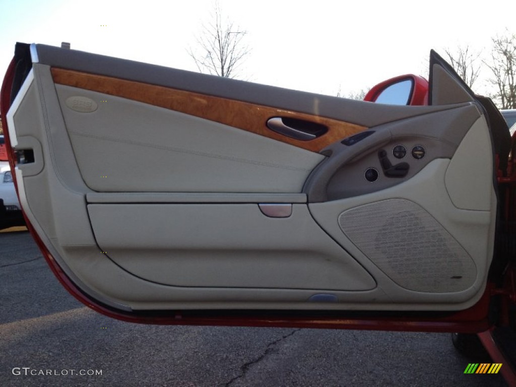 2003 SL 500 Roadster - Magma Red / Stone photo #18