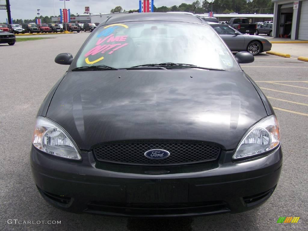 2006 Taurus SE - Black / Medium/Dark Flint Grey photo #8