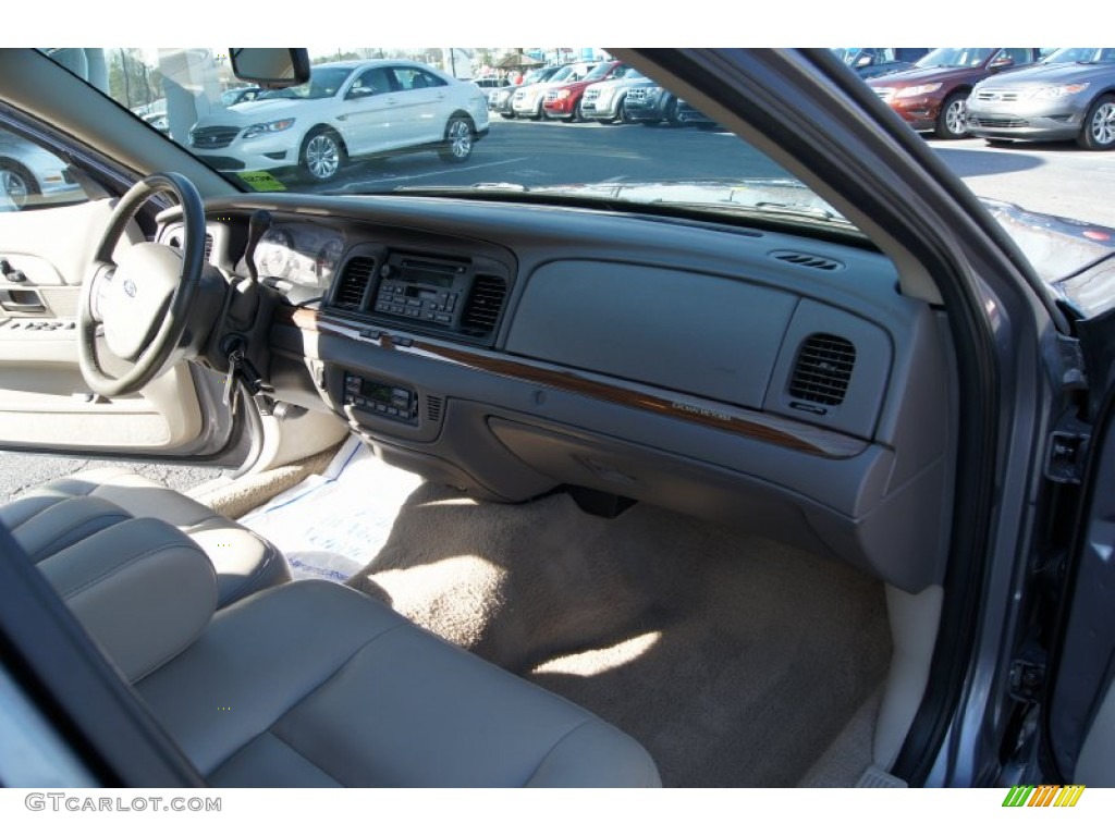 2006 Crown Victoria LX - Tungsten Metallic / Medium Light Stone photo #14