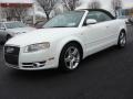 Ibis White - A4 2.0T quattro Cabriolet Photo No. 7