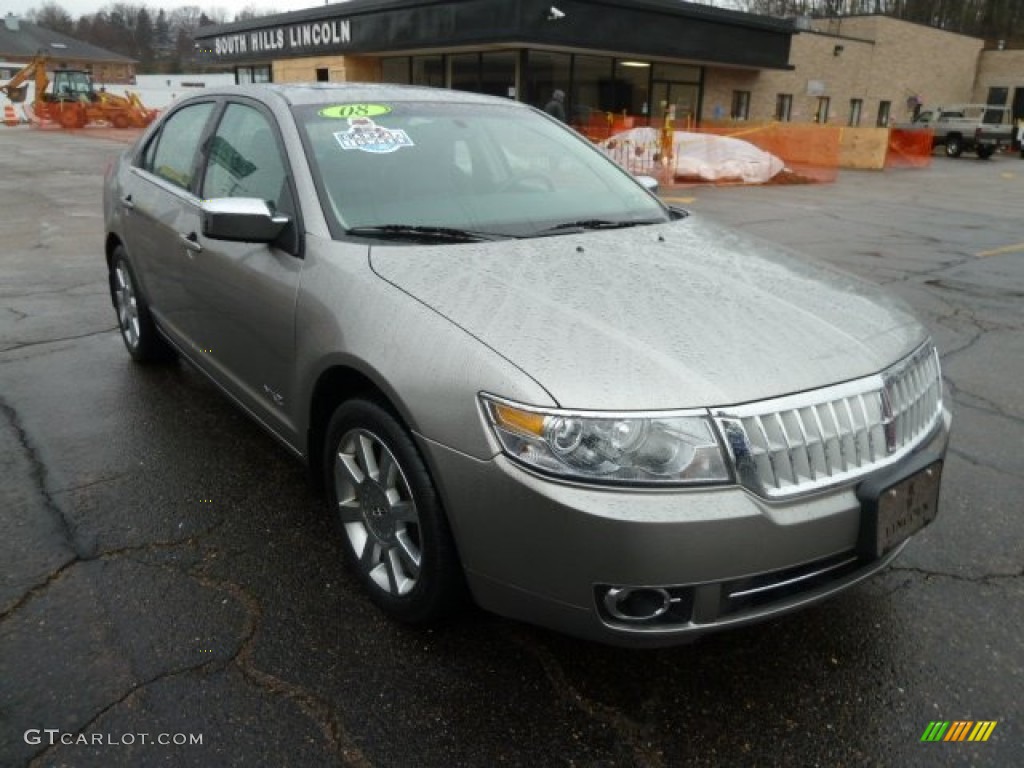 2008 MKZ AWD Sedan - Vapor Silver Metallic / Dark Charcoal photo #5