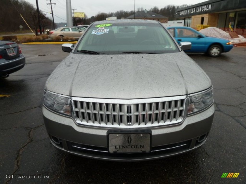 2008 MKZ AWD Sedan - Vapor Silver Metallic / Dark Charcoal photo #6