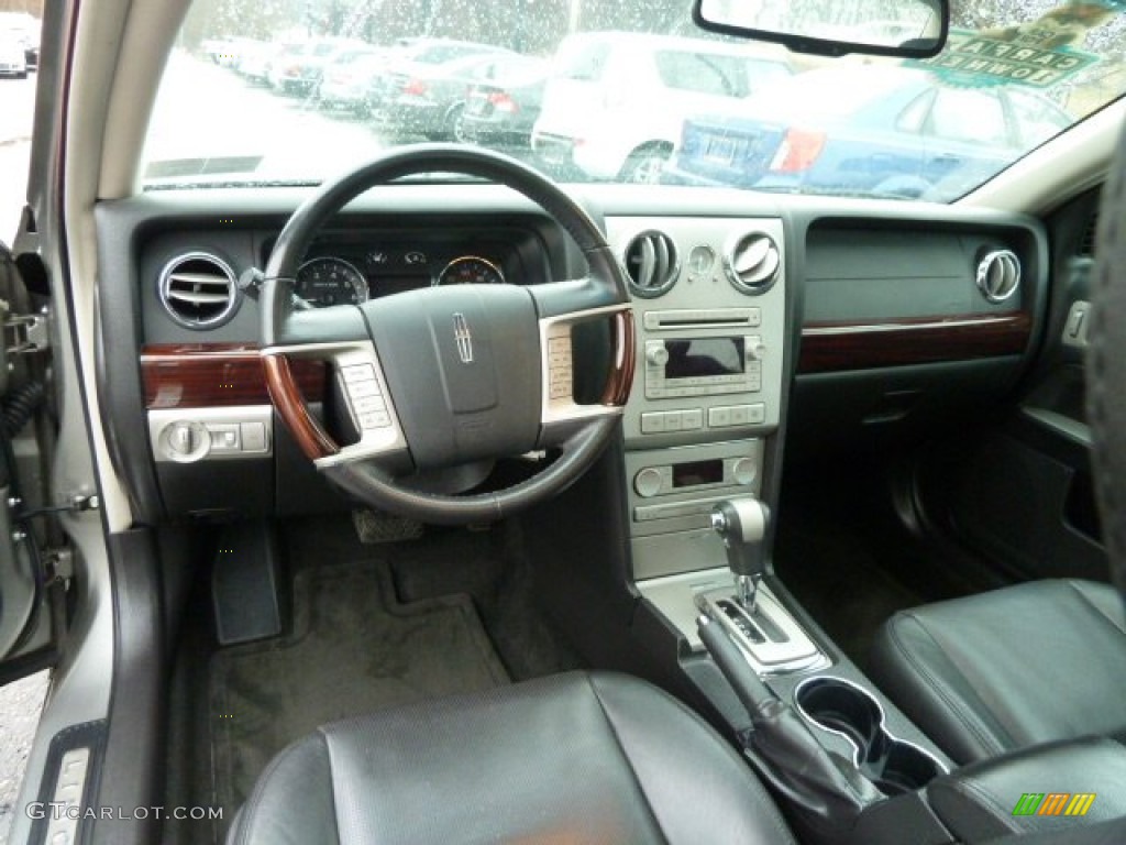 2008 MKZ AWD Sedan - Vapor Silver Metallic / Dark Charcoal photo #10