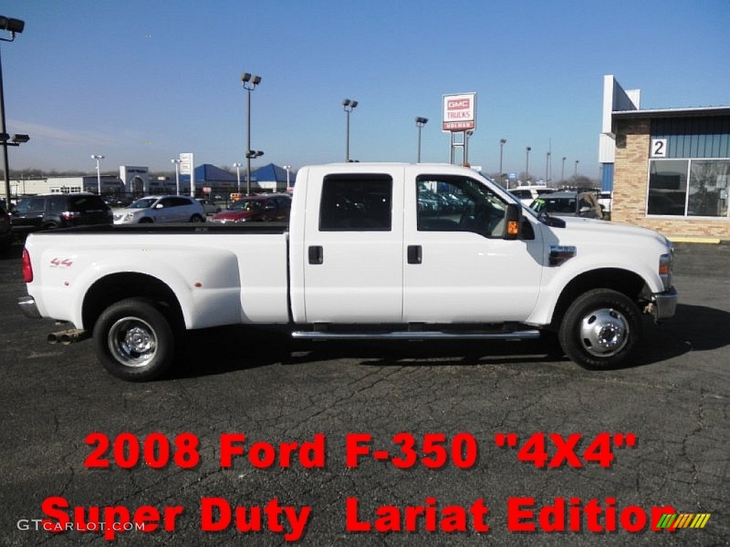 Oxford White Ford F350 Super Duty