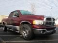 2003 Dark Garnet Red Pearl Dodge Ram 1500 SLT Quad Cab  photo #4