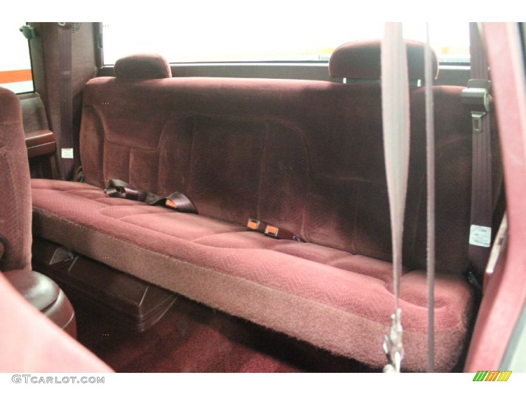 Red Interior 1998 Chevrolet C/K K1500 Silverado Extended Cab 4x4 Photo #61199995