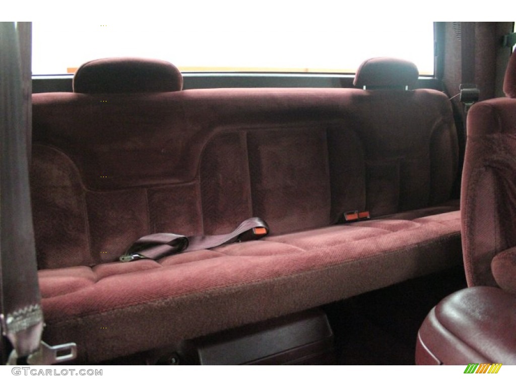 1998 C/K K1500 Silverado Extended Cab 4x4 - Pewter Metallic / Red photo #67