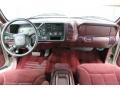 1998 Chevrolet C/K Red Interior Dashboard Photo