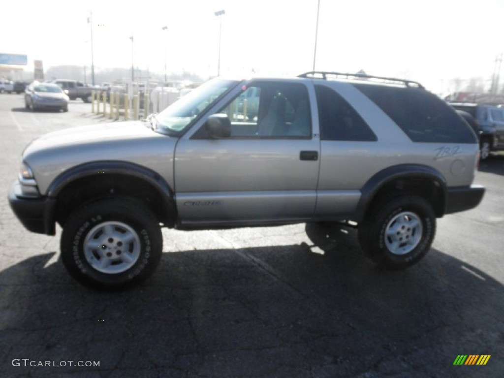 2000 Blazer ZR2 4x4 - Light Pewter Metallic / Graphite Gray photo #4