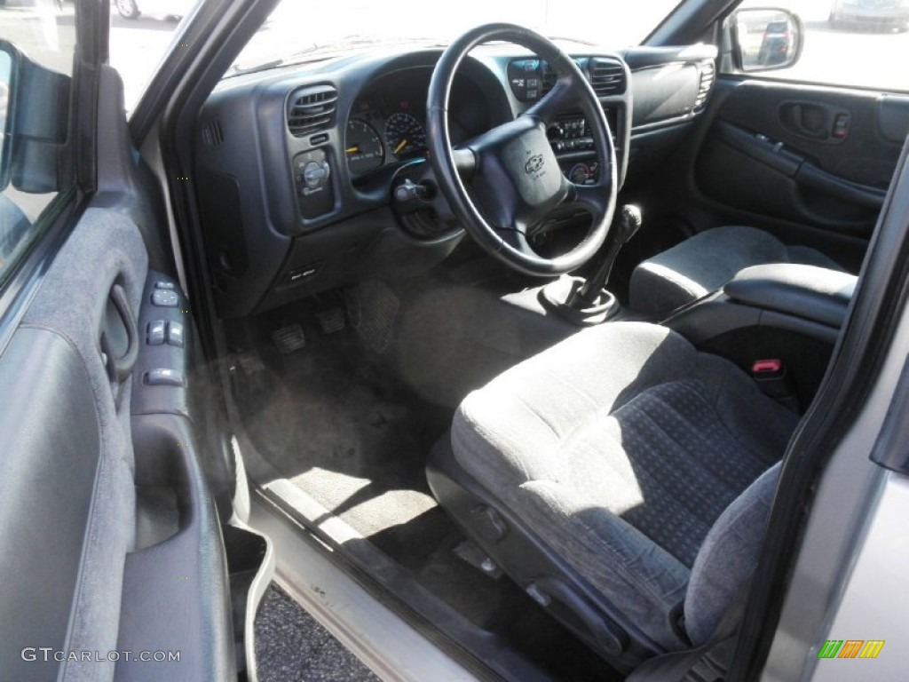 2000 Blazer ZR2 4x4 - Light Pewter Metallic / Graphite Gray photo #6