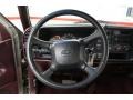 1998 Chevrolet C/K Red Interior Steering Wheel Photo