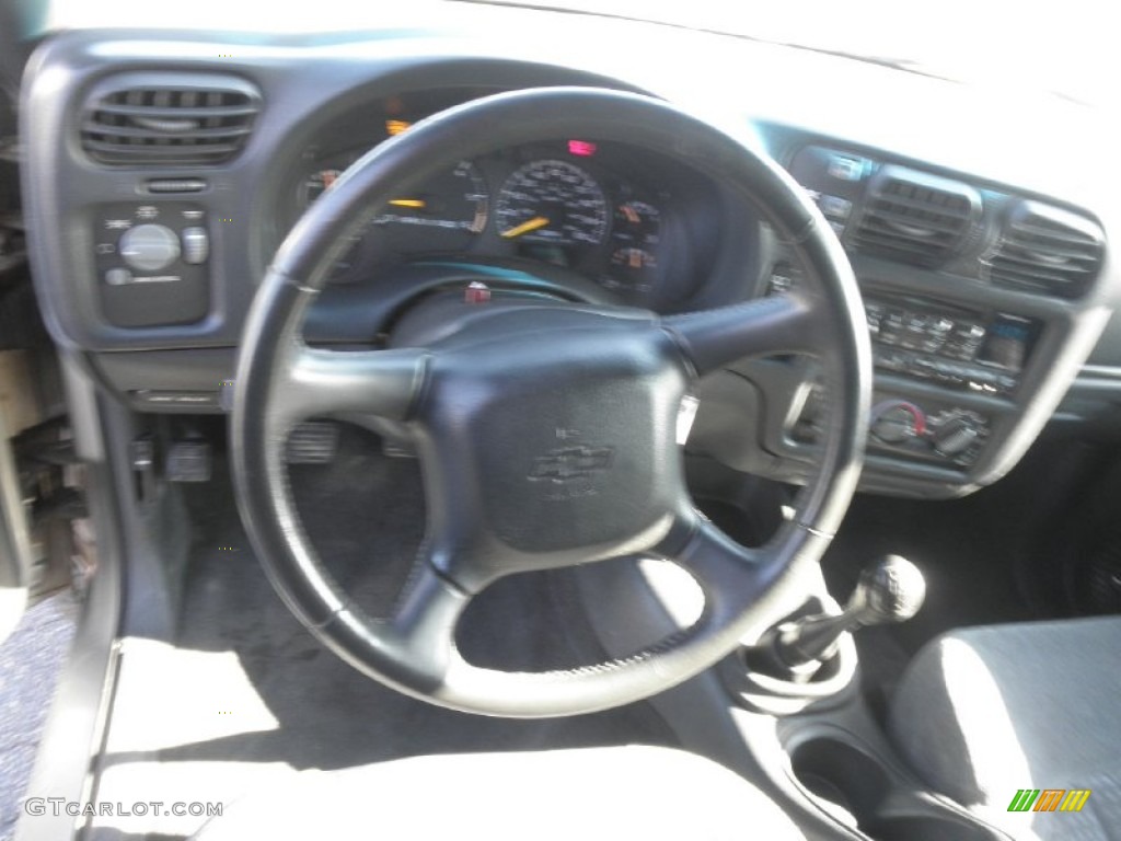 2000 Blazer ZR2 4x4 - Light Pewter Metallic / Graphite Gray photo #13