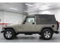 Light Khaki Metallic 2005 Jeep Wrangler Unlimited Rubicon 4x4 Exterior