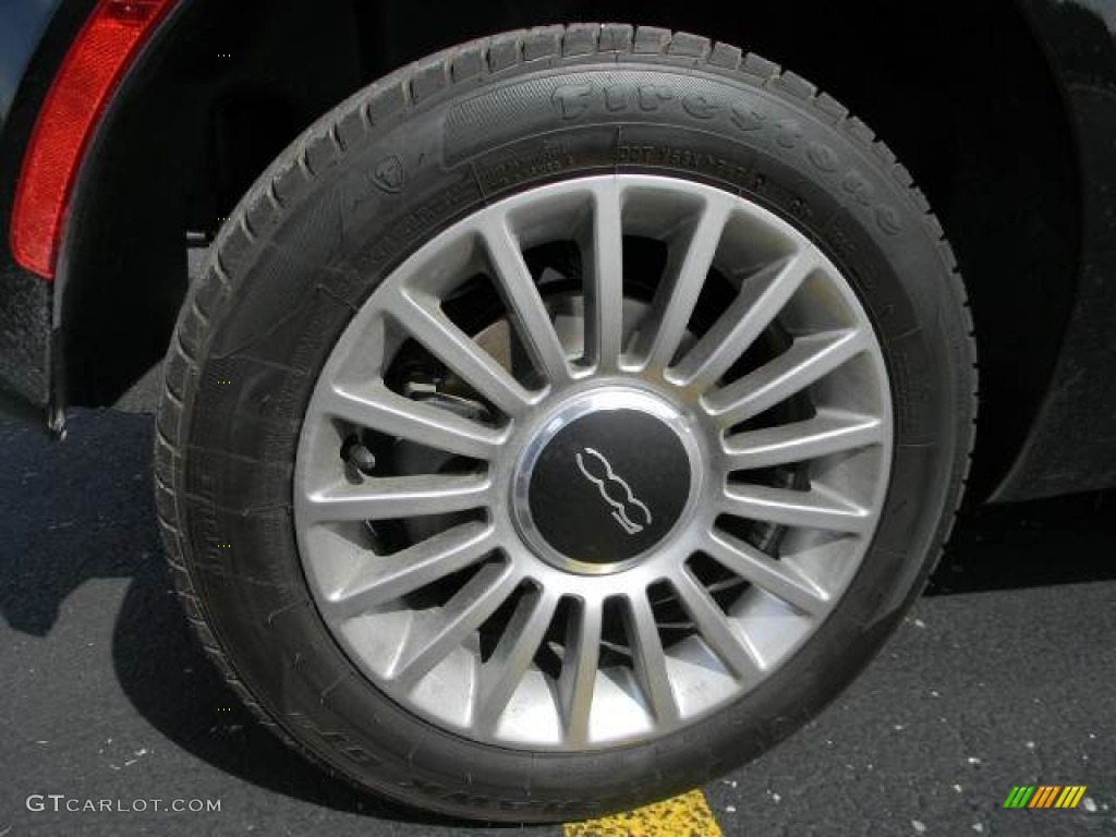 2012 Fiat 500 Lounge Wheel Photo #61200427