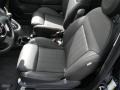 Pelle Nera/Nera (Black/Black) Front Seat Photo for 2012 Fiat 500 #61200457