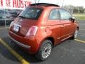 2012 Rame (Copper Orange) Fiat 500 Lounge  photo #3