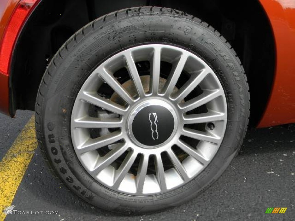 2012 Fiat 500 Lounge Wheel Photo #61200583