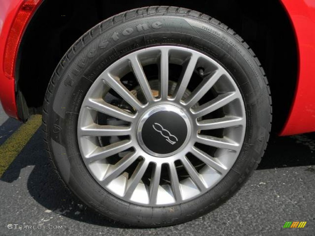 2012 Fiat 500 Lounge Wheel Photo #61200664