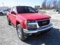 2012 Fire Red GMC Canyon SLE Extended Cab 4x4  photo #2