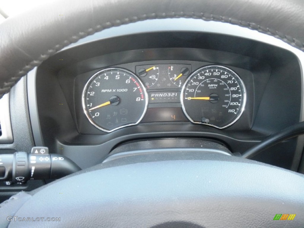 2012 GMC Canyon SLE Extended Cab 4x4 Gauges Photos