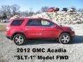 2012 Crystal Red Tintcoat GMC Acadia SLT  photo #1