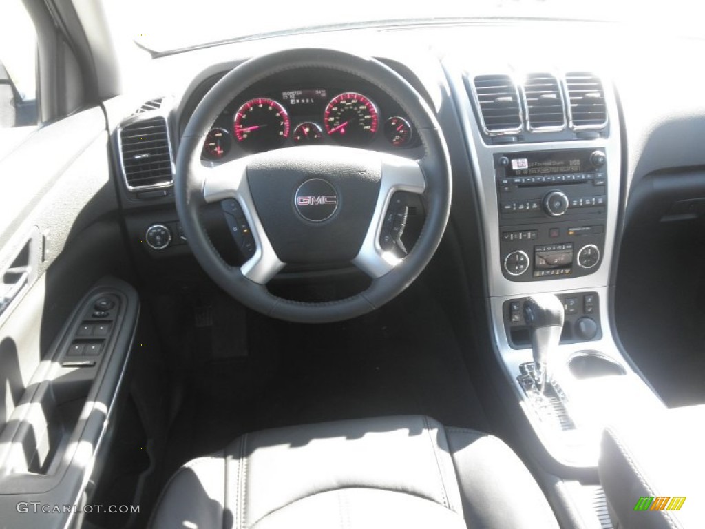 2012 Acadia SLT - Cyber Gray Metallic / Ebony photo #13